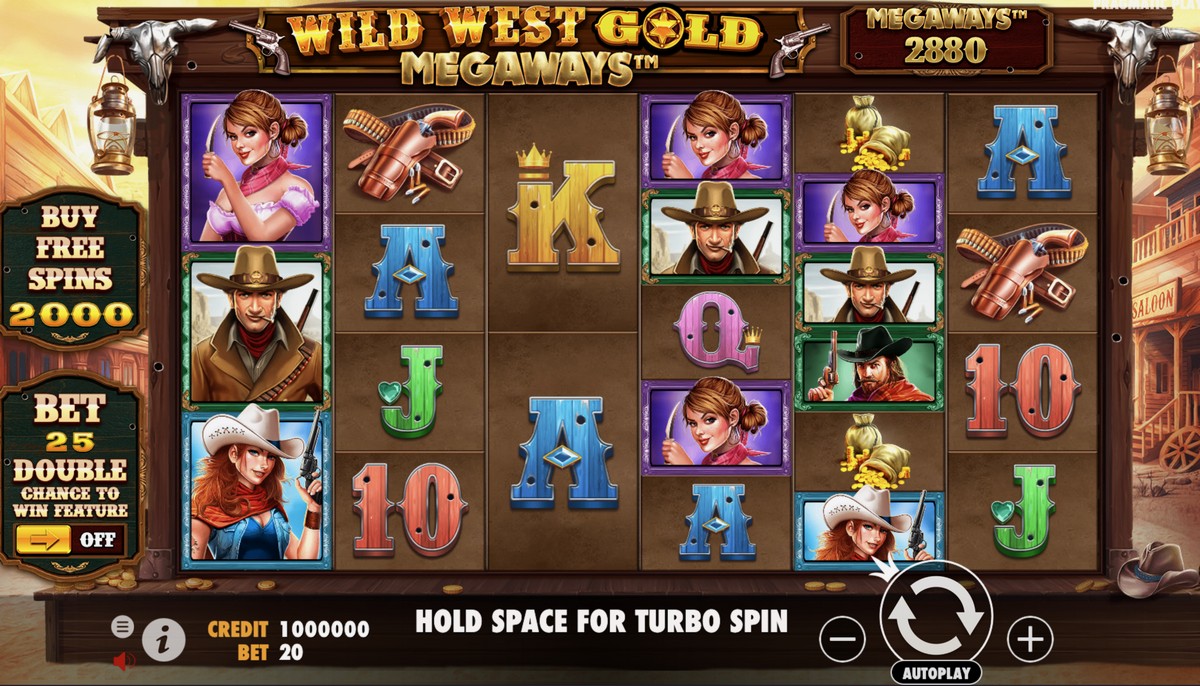 Игровой процесс Wild West Gold